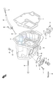 DF 90A drawing Oil Pan