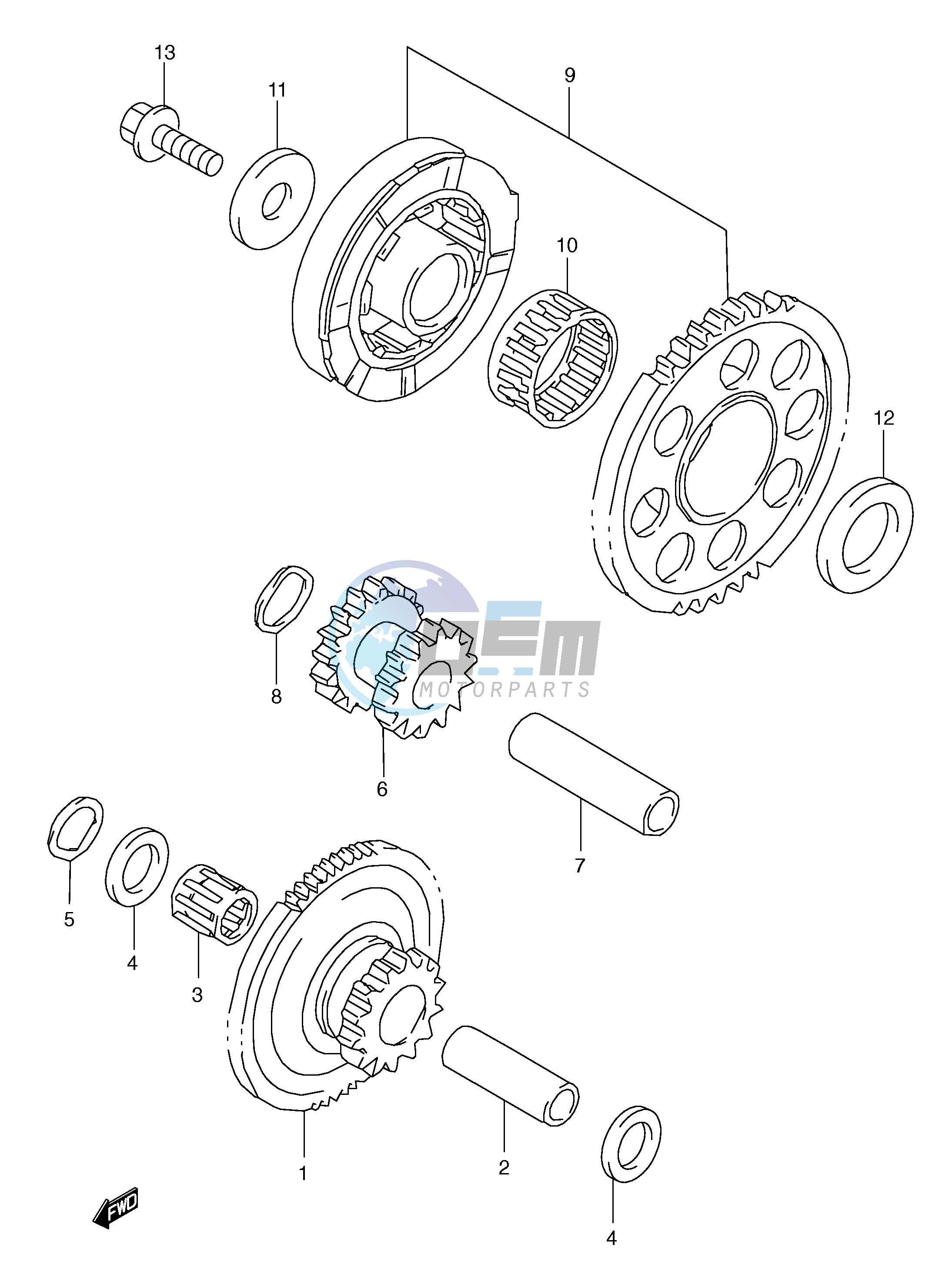 STARTER CLUTCH