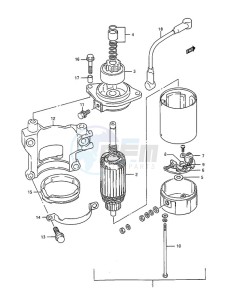 dt 30c drawing Starting Motor