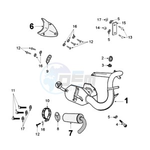 FIGHT Z drawing EXHAUST