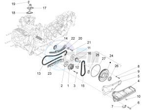 946 ARMANI 125 4T 3V ABS E3 (EMEA, APAC) drawing Oil pump