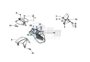 Runner SP 50 drawing Mudguard