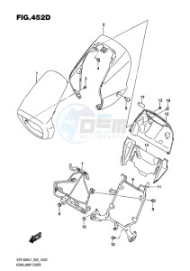 VZR1800BZ BOULEVARD EU drawing HEADLAMP COVER (FOR PGZ)