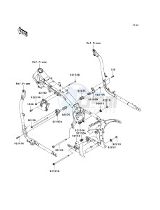 VN 2000 E [VULCAN 2000 CLASSIC] (6F-7F) E7F drawing ENGINE MOUNT