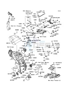 ZZR1400_ABS ZX1400FDFA FR GB XX (EU ME A(FRICA) drawing Frame Fittings