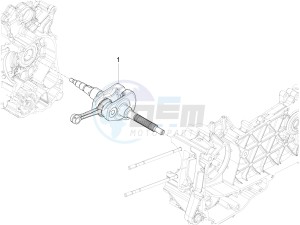 150 4T 3V ie Primavera (NAFTA) drawing Crankshaft