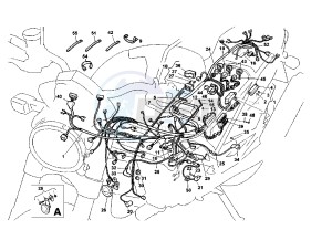 RAPTOR IE 650 drawing WIRING HARNESS