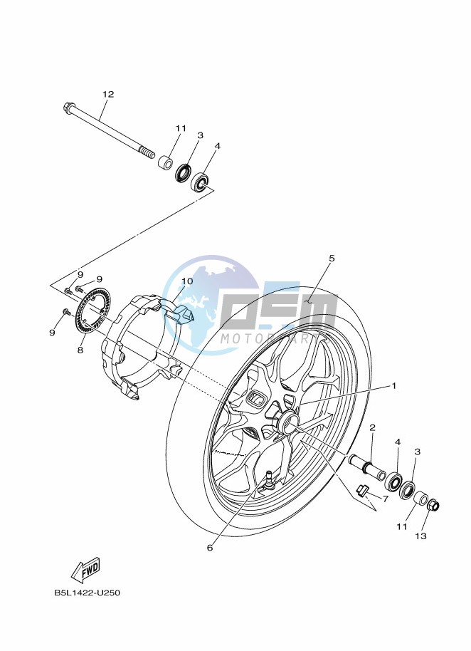 FRONT WHEEL