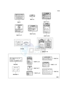 KSF 90 A [KFX90] (A7F-A9S) A8F drawing LABELS