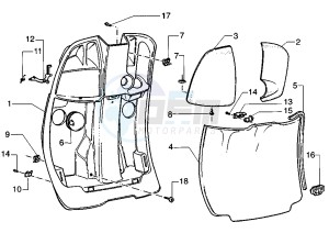 ET4 125 drawing Front glove compartment