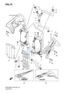 RM-Z250 (E3-E28) drawing RADIATOR