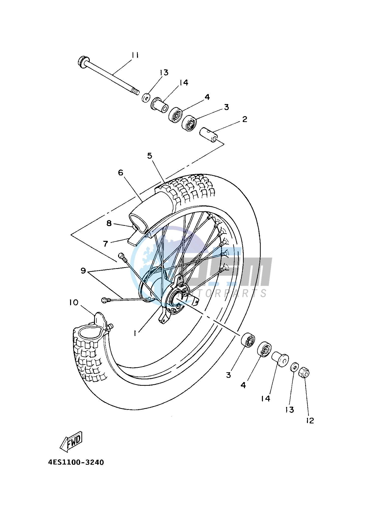 FRONT WHEEL