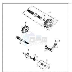 TWEET 50 drawing DRIVE SHAFTS / KICKSTARTER