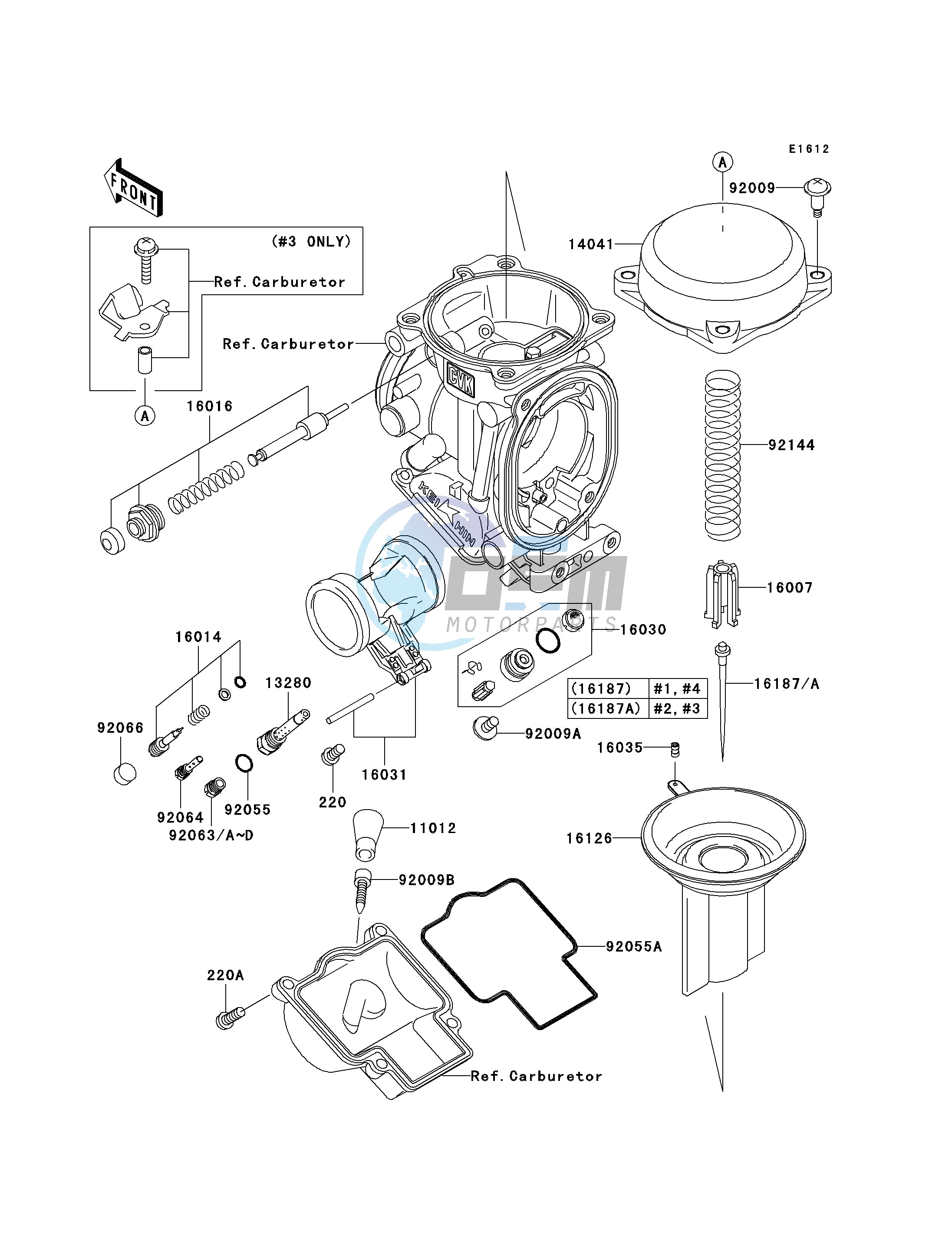 CARBURETOR PARTS