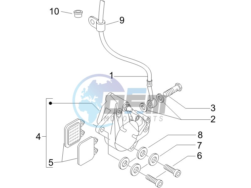 Brakes hose  - Calipers