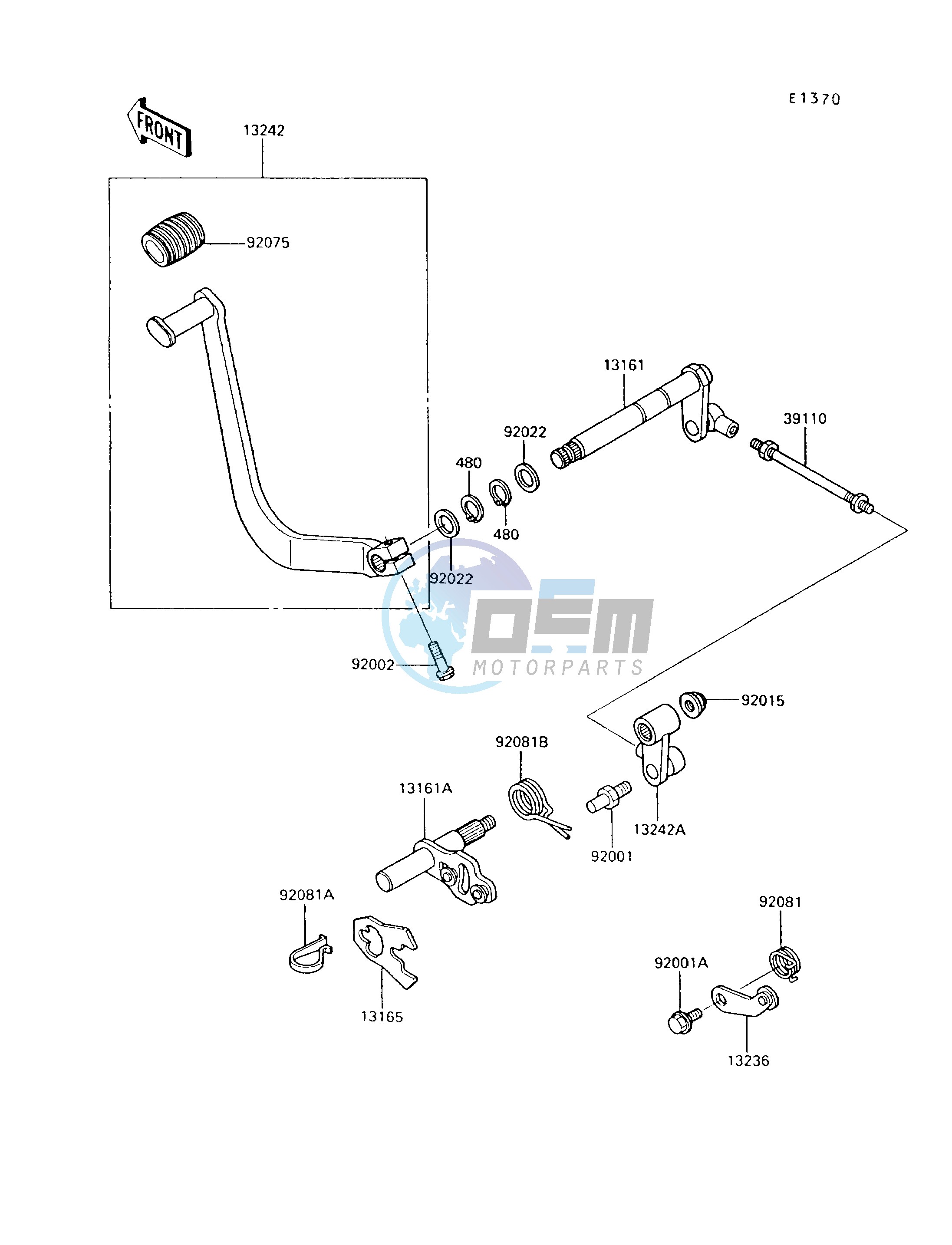 GEAR CHANGE MECHANISM