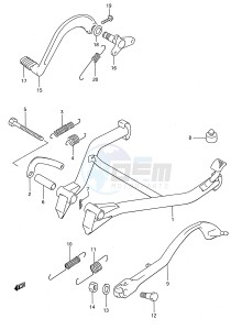 GSX750F (E28) drawing STAND