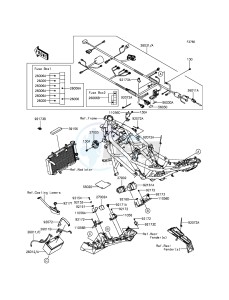 Z250SL ABS BR250FGF XX (EU ME A(FRICA) drawing Chassis Electrical Equipment