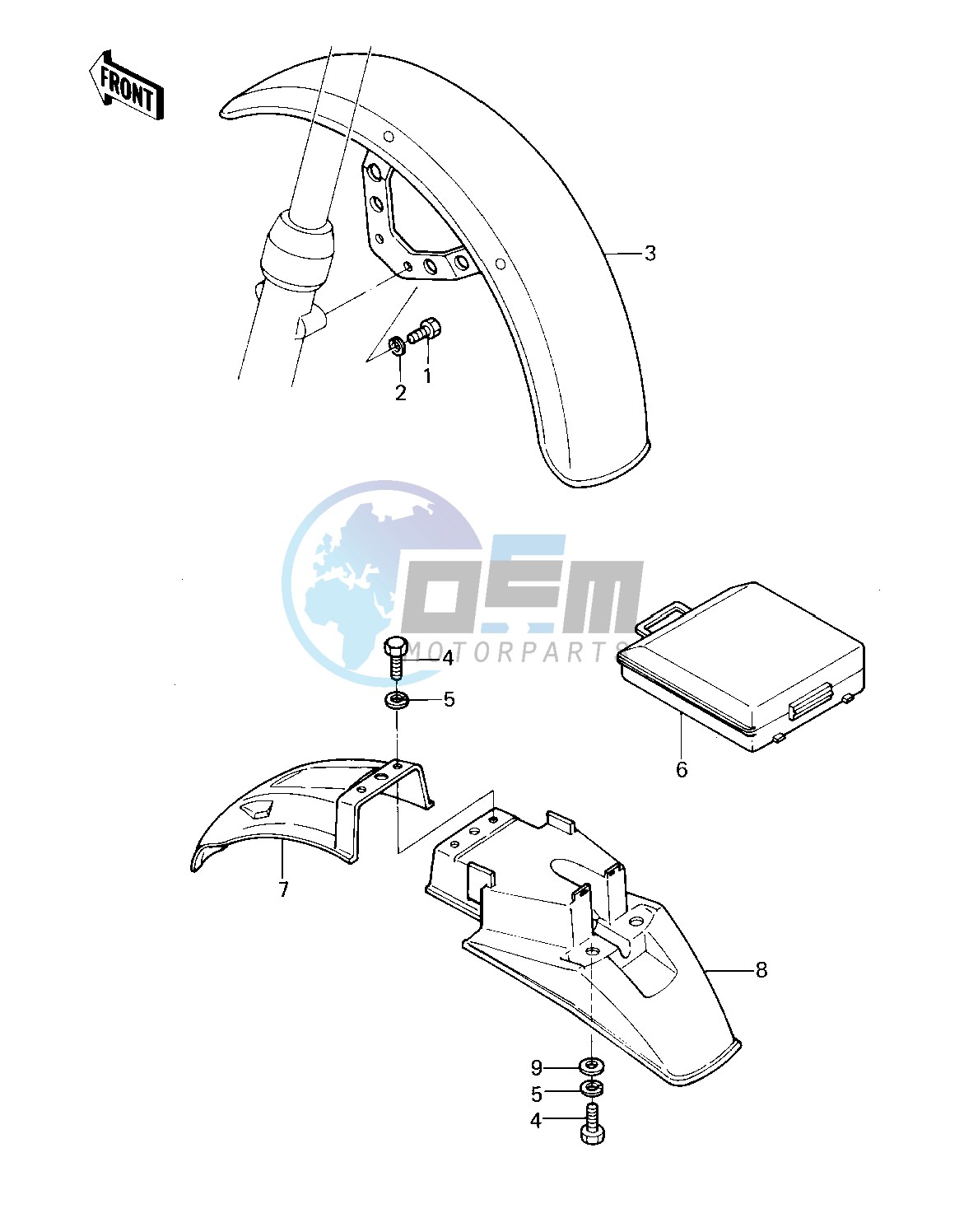 FENDERS -- 80-81 A1_A2- -