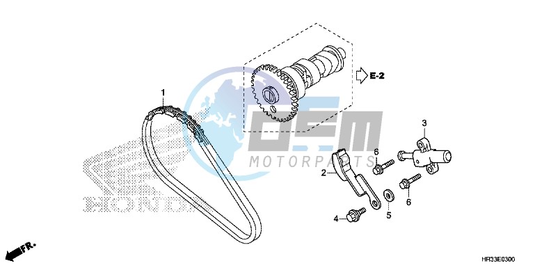 CAM CHAIN/TENSIONER