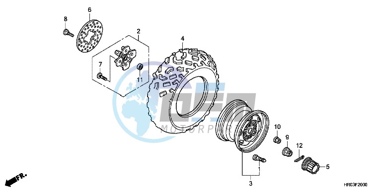 FRONT WHEEL