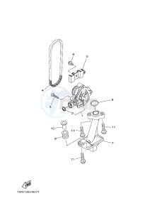 MT07A MT-07 ABS 700 (1XB1 1XB2) drawing OIL PUMP