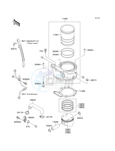 KL 650 A [KLR 650] (A6F-A7F) A6F drawing CYLINDER_PISTON-- S- -