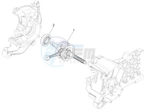 ZIP 50 4T NOABS E4 (EMEA) drawing Crankshaft