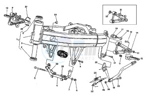 MITO EVOL.125 drawing FRAME