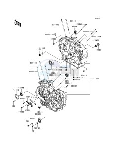 VN 800 A [VULCAN 800] (A1-A5) [VULCAN 800] drawing CRANKCASE