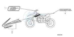 CRF450RA Europe Direct - (ED) drawing MARK