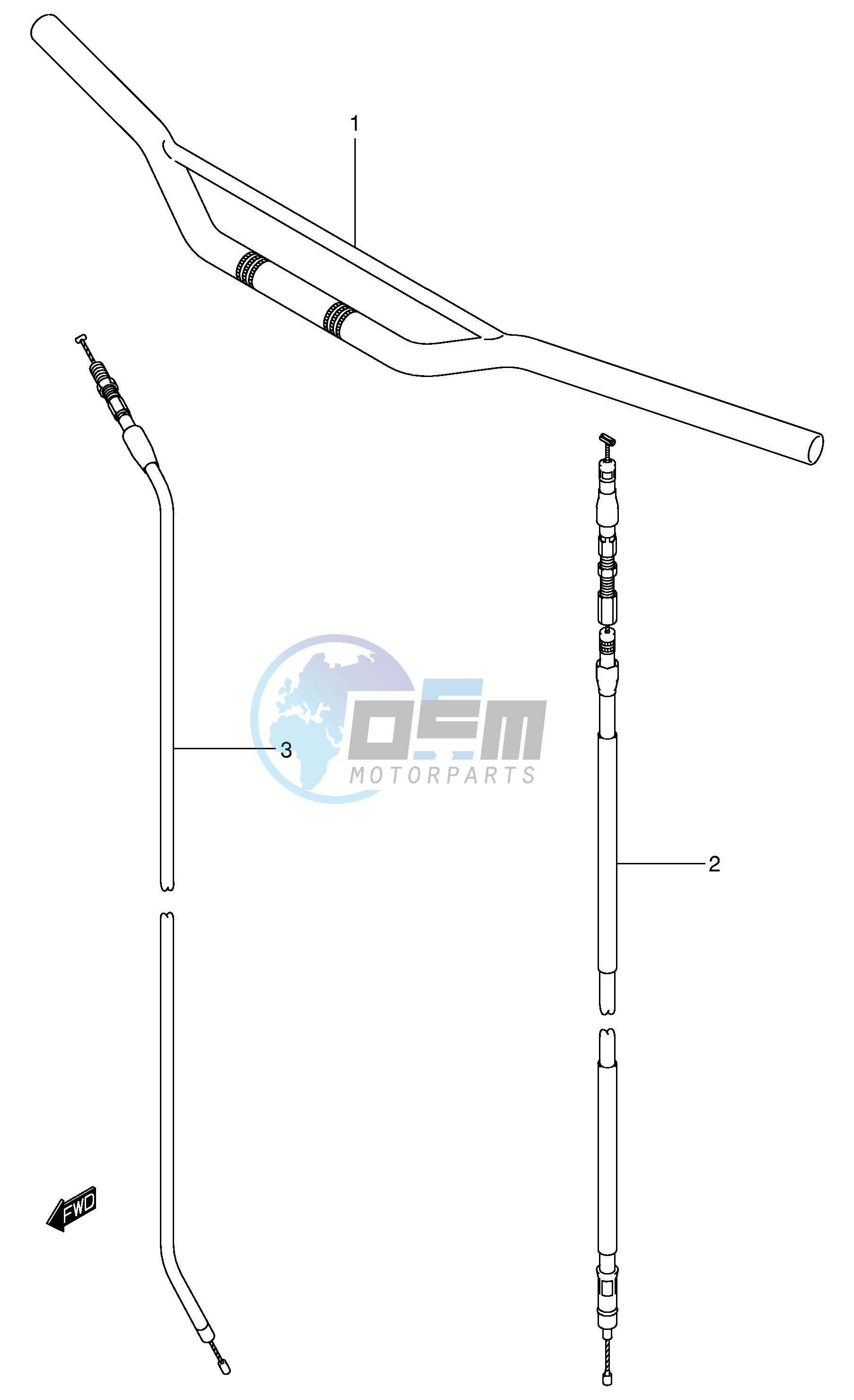 HANDLEBAR (MODEL K1 K2 K3 K4)