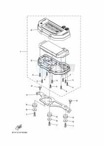 YZF320-A (B2X4) drawing METER