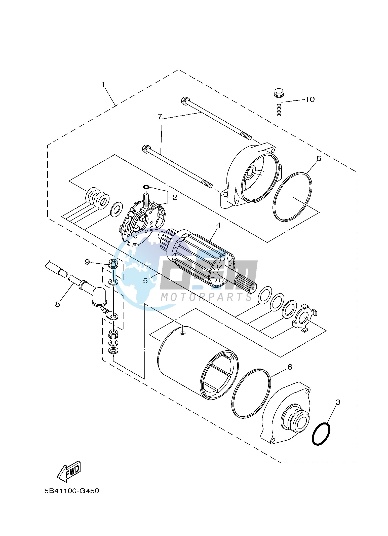 STARTING MOTOR