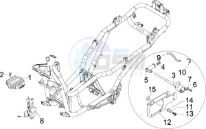 X7 125 ie Euro 3 drawing Voltage Regulators - Electronic Control Units (ecu) - H.T. Coil