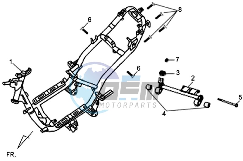 FRAME / ENGINE MOUNT