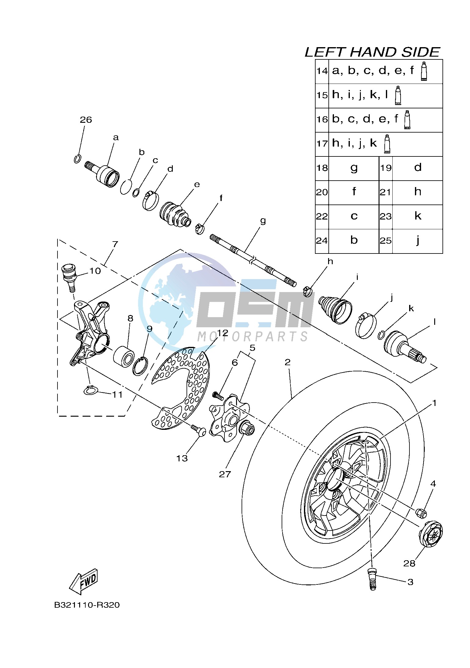 FRONT WHEEL