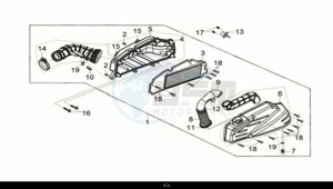 CRUISYM a 300 (LV30W2-EU) (M1) drawing AIR-C ASSY.