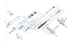 RX-SX 50 1000 drawing Front Fork