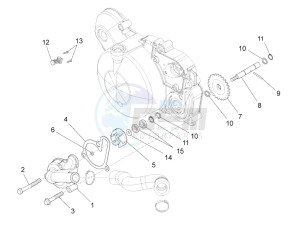 RS4 50 2T (CH, EU, JP) drawing Water pump