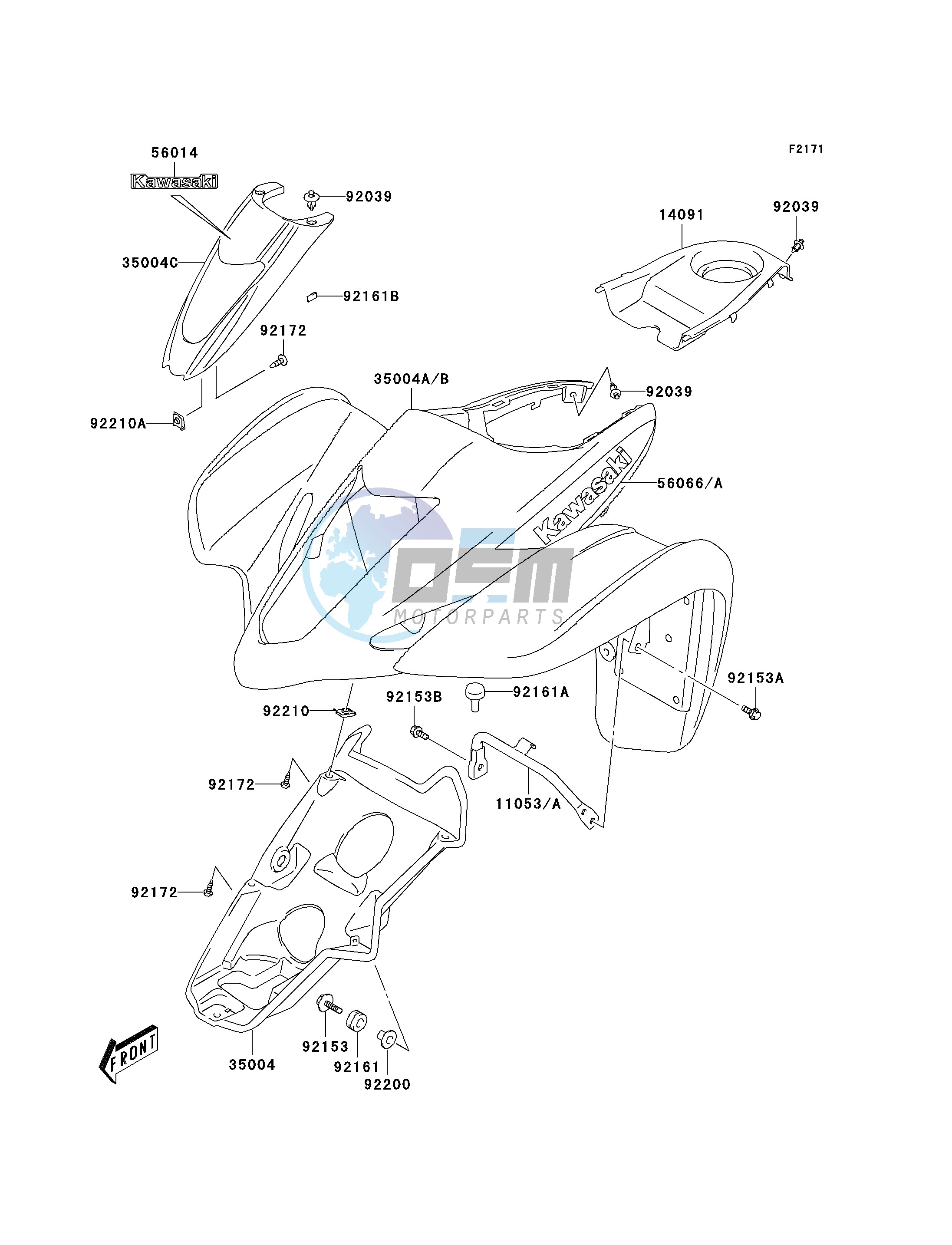 FRONT FENDER-- S- -