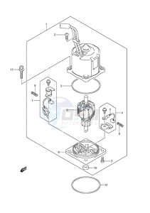 DF 250 drawing PTT Motor