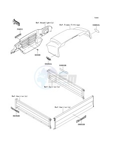 KAF 620 G [MULE 3000] (G6F-G8F) G8F drawing DECALS