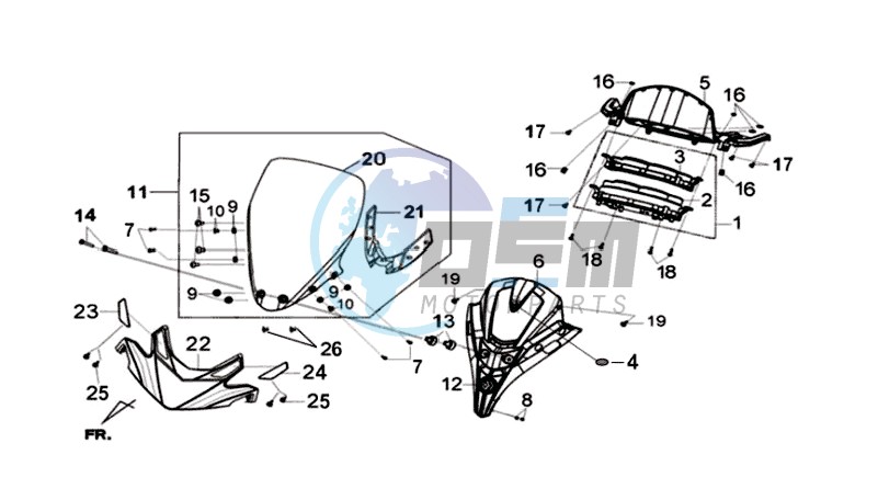 SPEEDOMETER - WINDSCREEN