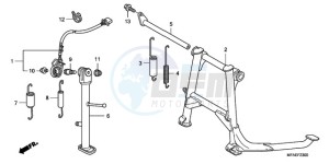 CBF1000A UK - (E / MKH) drawing STAND