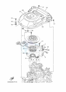 LF250XCA drawing IGNITION