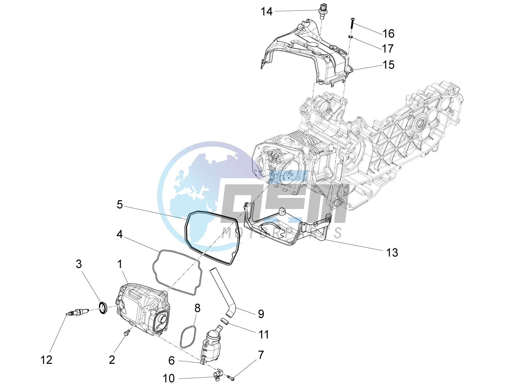 Cylinder head cover