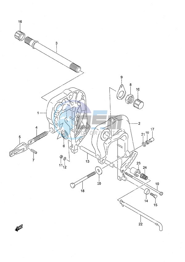 Clamp Bracket Remote Control