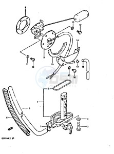 GSX550E (E1) drawing FUEL COCK