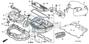 CBR1000RR9 BR / MME - (BR / MME) drawing AIR CLEANER